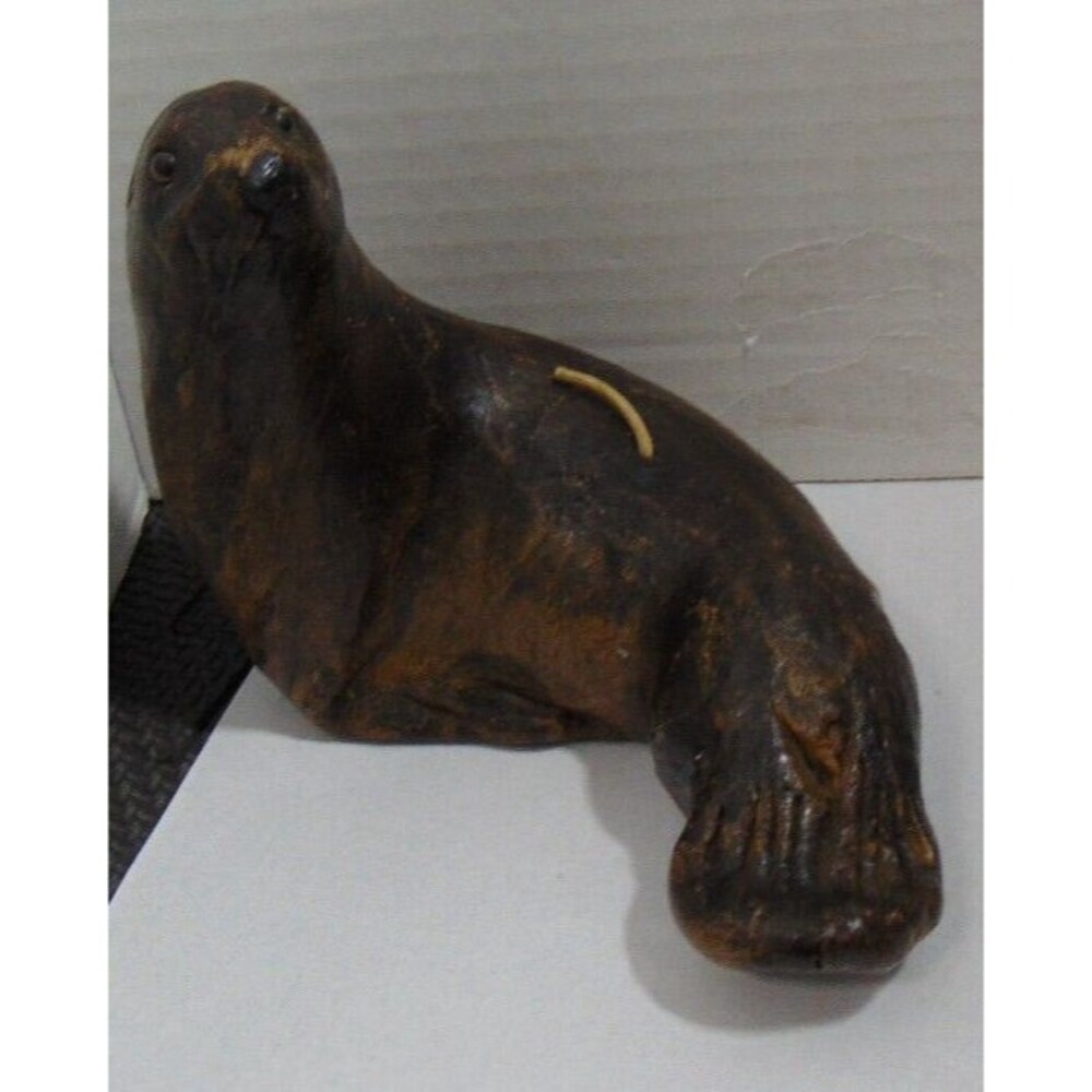 VTG Seal Wax Candle Handmade Stone Candles Co. Oakland California 7.5"